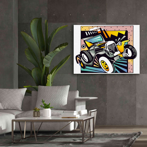 Image of 'Old Auto' by David Chestnutt, Giclee Canvas Wall Art,54 x 40
