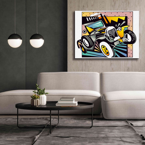 Image of 'Old Auto' by David Chestnutt, Giclee Canvas Wall Art,54 x 40