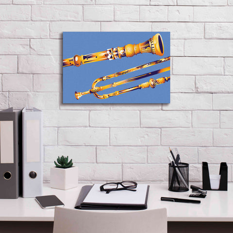 Image of 'Old Instruments' by David Chestnutt, Giclee Canvas Wall Art,18 x 12
