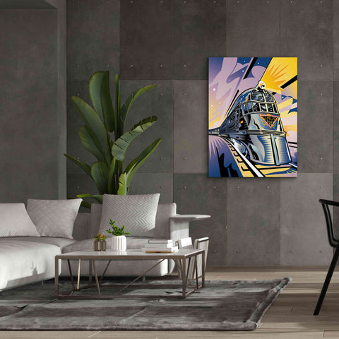 Image of 'Pioneer Zephyr' by David Chestnutt, Giclee Canvas Wall Art,40 x 54