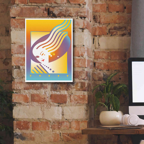 Image of 'Salon' by David Chestnutt, Giclee Canvas Wall Art,12 x 16