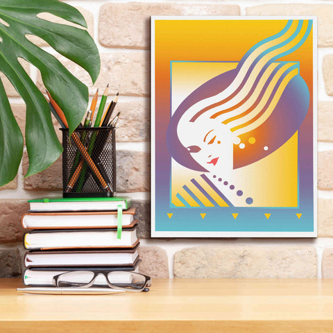 Image of 'Salon' by David Chestnutt, Giclee Canvas Wall Art,12 x 16