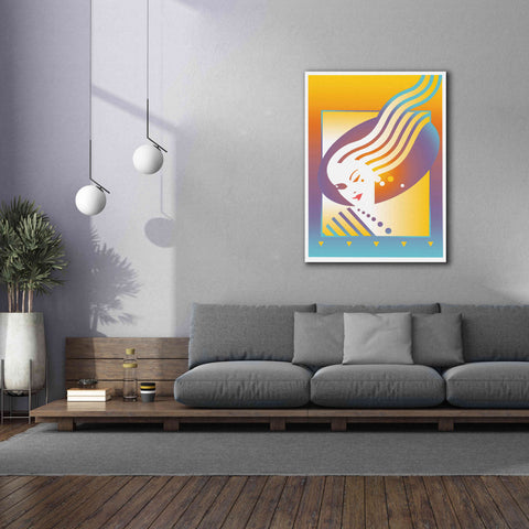 Image of 'Salon' by David Chestnutt, Giclee Canvas Wall Art,40 x 54
