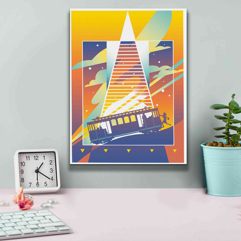 Image of 'San Francisco' by David Chestnutt, Giclee Canvas Wall Art,12 x 16