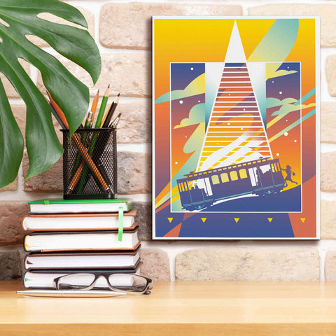 Image of 'San Francisco' by David Chestnutt, Giclee Canvas Wall Art,12 x 16