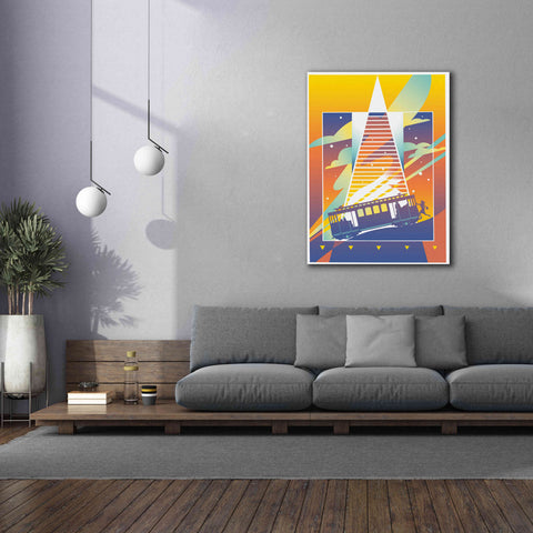Image of 'San Francisco' by David Chestnutt, Giclee Canvas Wall Art,40 x 54