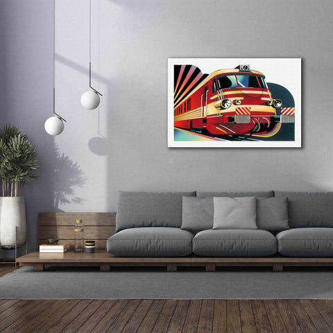 Image of 'SNCF' by David Chestnutt, Giclee Canvas Wall Art,60 x 40