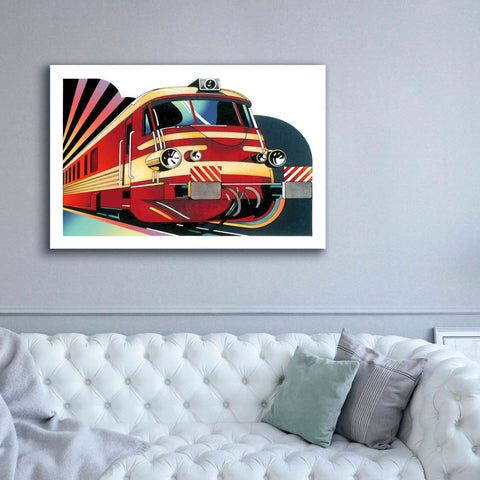 Image of 'SNCF' by David Chestnutt, Giclee Canvas Wall Art,60 x 40