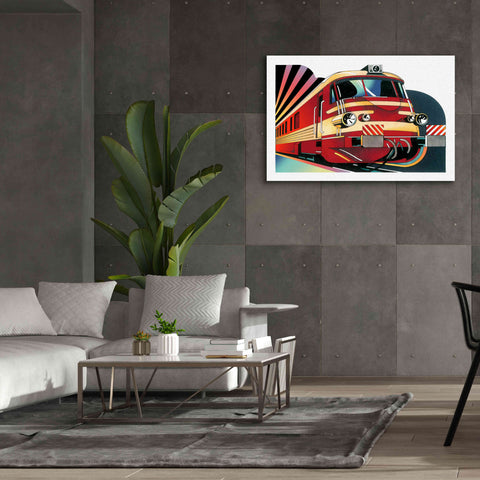 Image of 'SNCF' by David Chestnutt, Giclee Canvas Wall Art,60 x 40