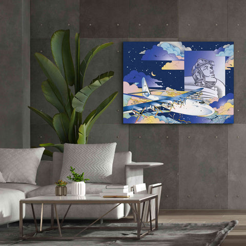 Image of 'Spruce Goose' by David Chestnutt, Giclee Canvas Wall Art,54 x 40
