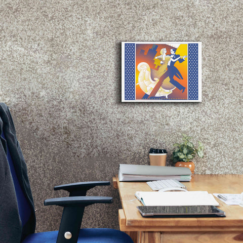 Image of 'Straussball' by David Chestnutt, Giclee Canvas Wall Art,16 x 12