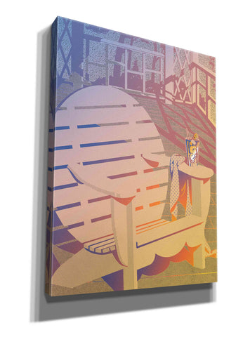 Image of 'Summer Porch' by David Chestnutt, Giclee Canvas Wall Art