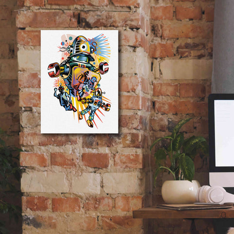 Image of 'Take Me To Your Client' by David Chestnutt, Giclee Canvas Wall Art,12 x 16