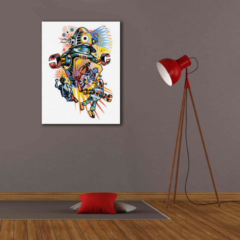 Image of 'Take Me To Your Client' by David Chestnutt, Giclee Canvas Wall Art,26 x 34