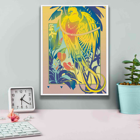 Image of 'Tropical Garden' by David Chestnutt, Giclee Canvas Wall Art,12 x 16