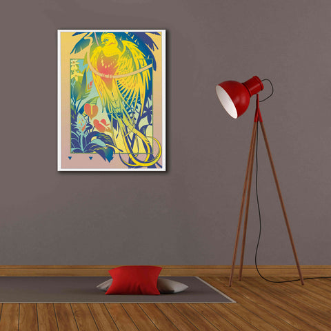 Image of 'Tropical Garden' by David Chestnutt, Giclee Canvas Wall Art,26 x 34
