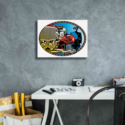 Image of 'Valet' by David Chestnutt, Giclee Canvas Wall Art,16 x 12