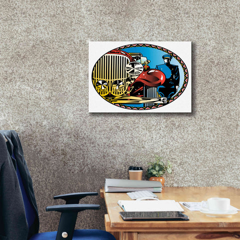 Image of 'Valet' by David Chestnutt, Giclee Canvas Wall Art,24 x 20