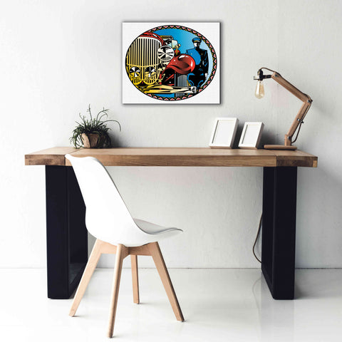 Image of 'Valet' by David Chestnutt, Giclee Canvas Wall Art,24 x 20