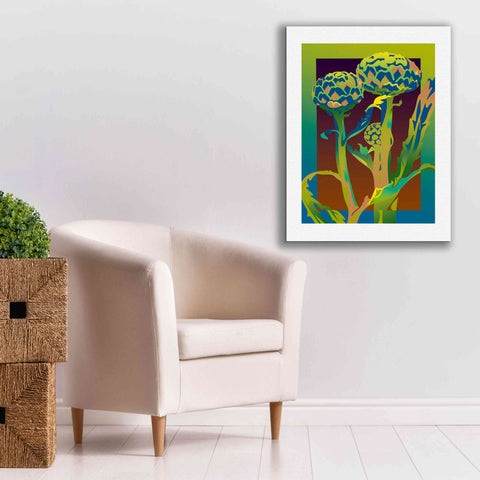 Image of 'Artichoke' by David Chestnutt, Giclee Canvas Wall Art,26 x 34