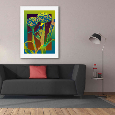 Image of 'Artichoke' by David Chestnutt, Giclee Canvas Wall Art,40 x 54