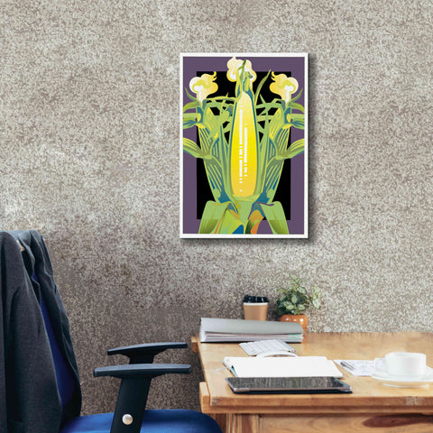 Image of 'Corn' by David Chestnutt, Giclee Canvas Wall Art,18 x 26