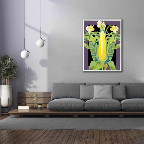 Image of 'Corn' by David Chestnutt, Giclee Canvas Wall Art,40 x 54