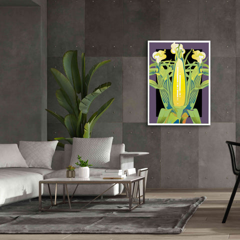 Image of 'Corn' by David Chestnutt, Giclee Canvas Wall Art,40 x 54