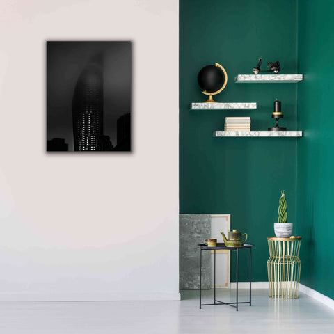 Image of 'Downtown Fogfest No 19' by Brian Carson, Giclee Canvas Wall Art,26 x 34