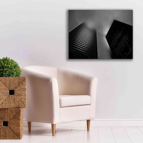 Image of 'Downtown Fogfest No 33' by Brian Carson, Giclee Canvas Wall Art,34 x 26