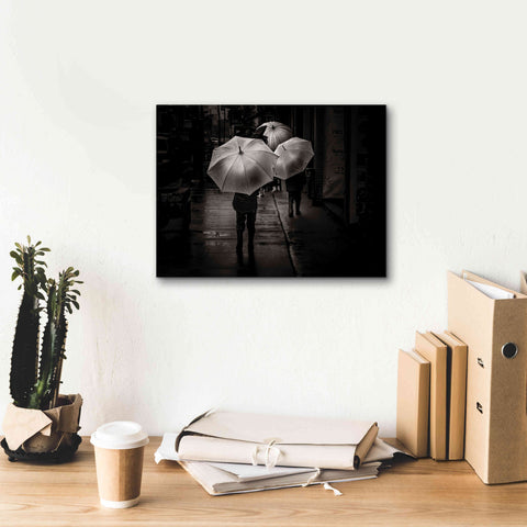 Image of 'It Was A Rainy Day No 13' by Brian Carson, Giclee Canvas Wall Art,16 x 12