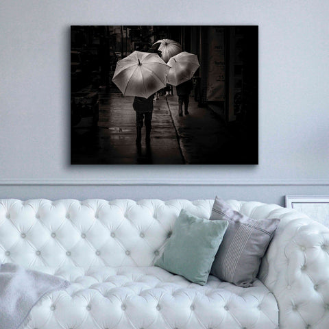 Image of 'It Was A Rainy Day No 13' by Brian Carson, Giclee Canvas Wall Art,54 x 40