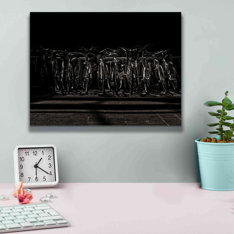 Image of 'Morning Commute No 1' by Brian Carson, Giclee Canvas Wall Art,16 x 12