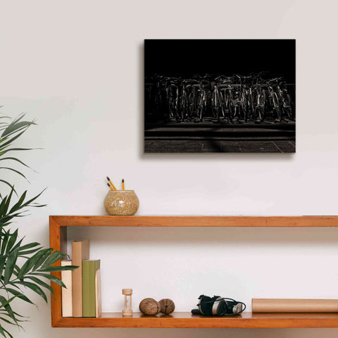 Image of 'Morning Commute No 1' by Brian Carson, Giclee Canvas Wall Art,16 x 12