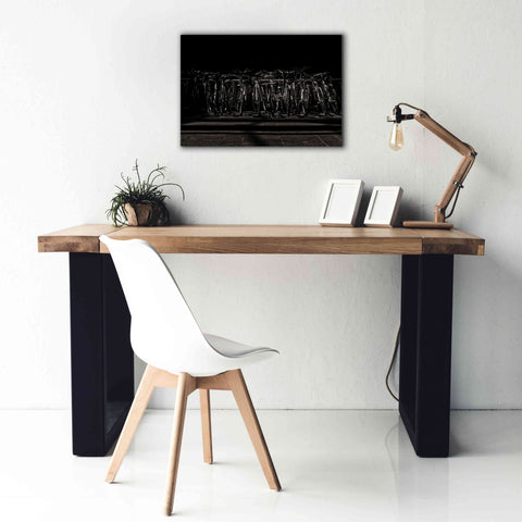Image of 'Morning Commute No 1' by Brian Carson, Giclee Canvas Wall Art,26 x 18