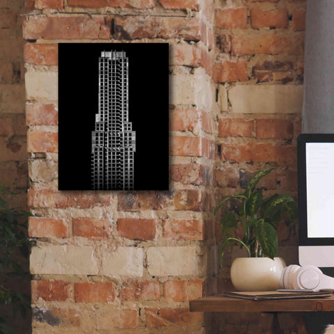 Image of 'No 35 Balmuto St' by Brian Carson, Giclee Canvas Wall Art,12 x 16