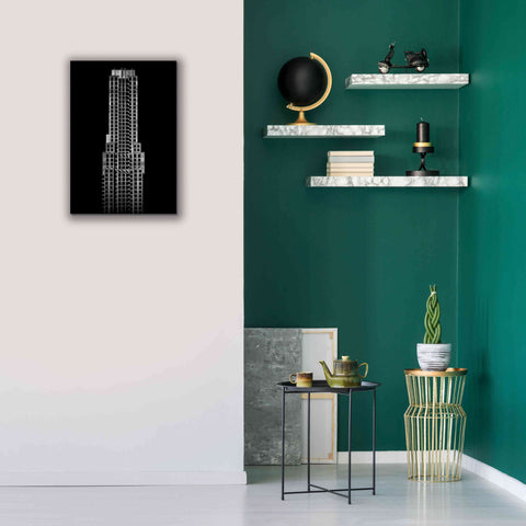 Image of 'No 35 Balmuto St' by Brian Carson, Giclee Canvas Wall Art,18 x 26