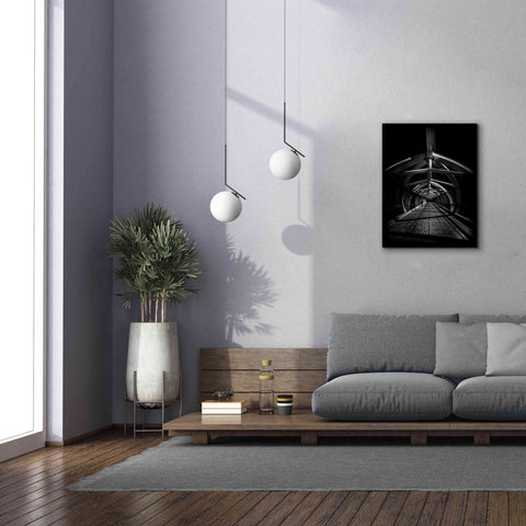 Image of 'Puente de Luz Pedestrian Bridge No 1' by Brian Carson, Giclee Canvas Wall Art,26 x 34