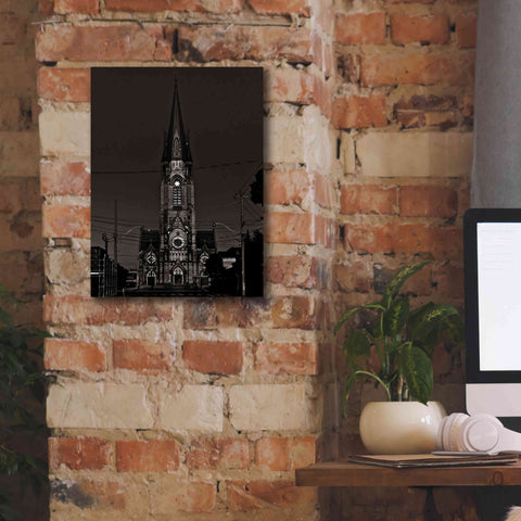 Image of 'St. Mary's Church No 1' by Brian Carson, Giclee Canvas Wall Art,12 x 16