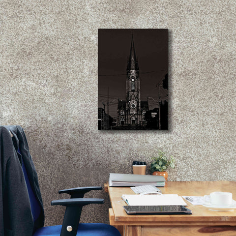 Image of 'St. Mary's Church No 1' by Brian Carson, Giclee Canvas Wall Art,18 x 26