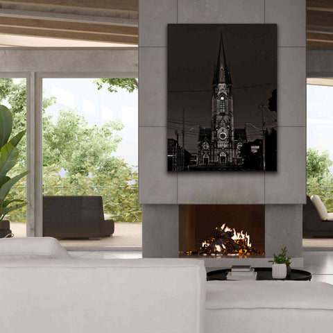 Image of 'St. Mary's Church No 1' by Brian Carson, Giclee Canvas Wall Art,40 x 54