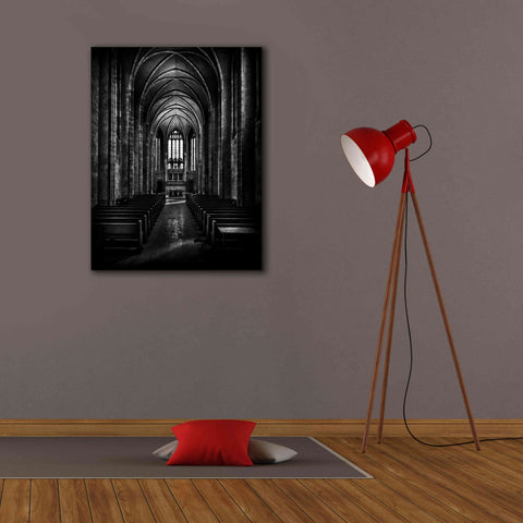 Image of 'Trinity College Chapel' by Brian Carson, Giclee Canvas Wall Art,26 x 34