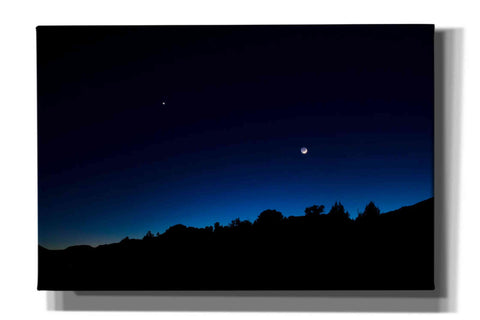 Image of 'Crescent Moon Zion' by Thomas Haney, Giclee Canvas Wall Art