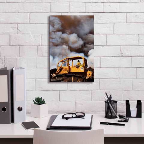 Image of 'Dozer' by Thomas Haney, Giclee Canvas Wall Art,12 x 18