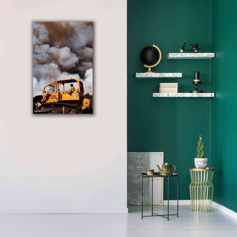 Image of 'Dozer' by Thomas Haney, Giclee Canvas Wall Art,26 x 40