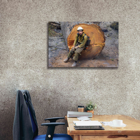 Image of 'Halvey' by Thomas Haney, Giclee Canvas Wall Art,40 x 26