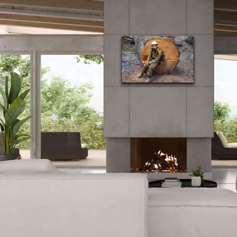 Image of 'Halvey' by Thomas Haney, Giclee Canvas Wall Art,40 x 26