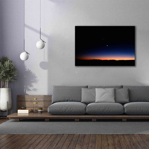 Image of 'Moon Planets' by Thomas Haney, Giclee Canvas Wall Art,60 x 40