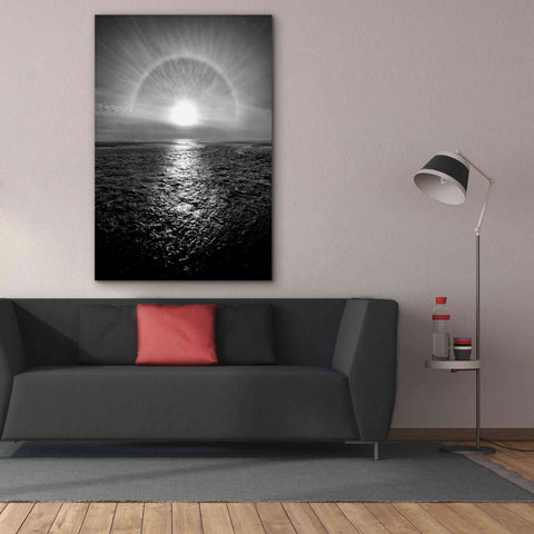 Image of 'Sun Halo Streak Silver' by Thomas Haney, Giclee Canvas Wall Art,40 x 60