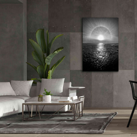 Image of 'Sun Halo Streak Silver' by Thomas Haney, Giclee Canvas Wall Art,40 x 60